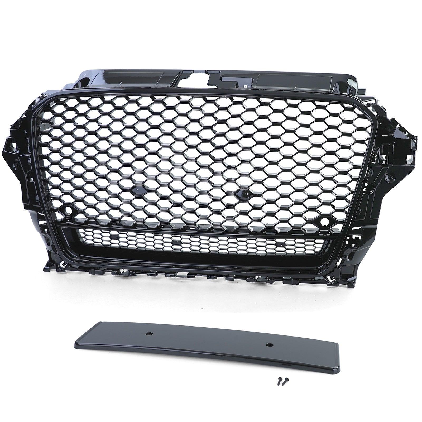 Audi A3 8V 2013-2016 RS3 look front grill black