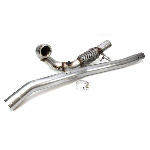 GOLF 7 R DOWNPIPE WITH DECAT PIPE
