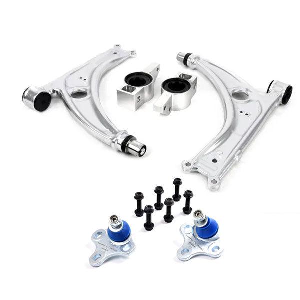GOLF 5 / GOLF 6 / LEON 2 / S3 8P RACINGLINE ALLOY FRONT ARMS WITH BALLJOINTS