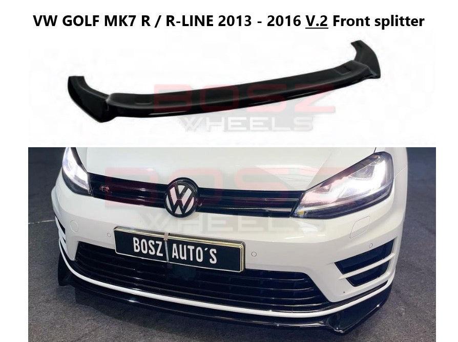 vw golf 7 r-line r20 front splitter