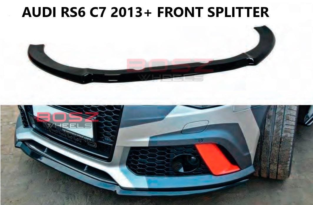 BOSZ - Front Splitter V.2 Audi RS6 C7 / C7 FL 2013-2018  