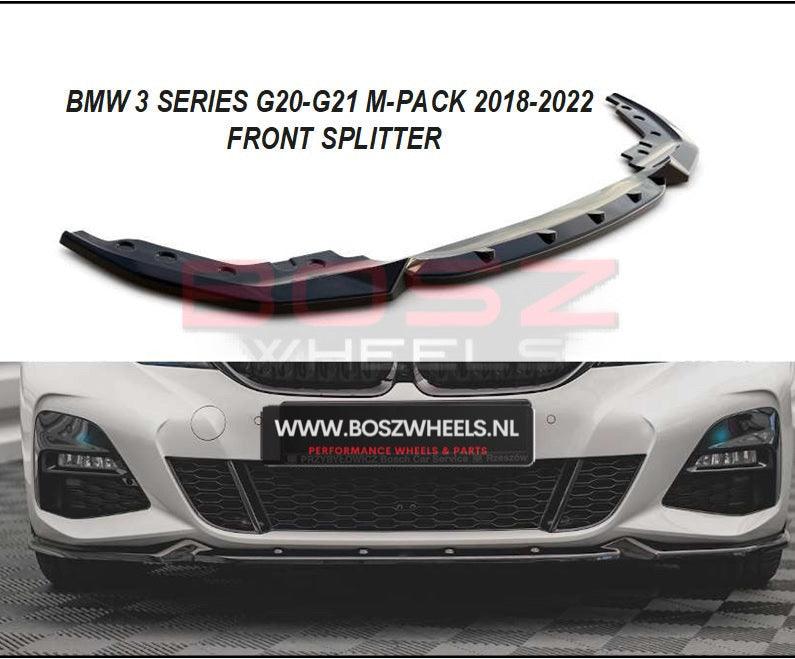 BOSZ - FRONT SPLITTER V.1 BMW 3 Series G20/G21 M-Pack 2018-2022