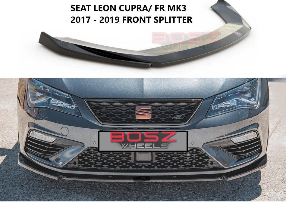 BOSZ - FRONT SPLITTER V.1 SEAT LEON CUPRA/FR MK3 FL 2017-2019