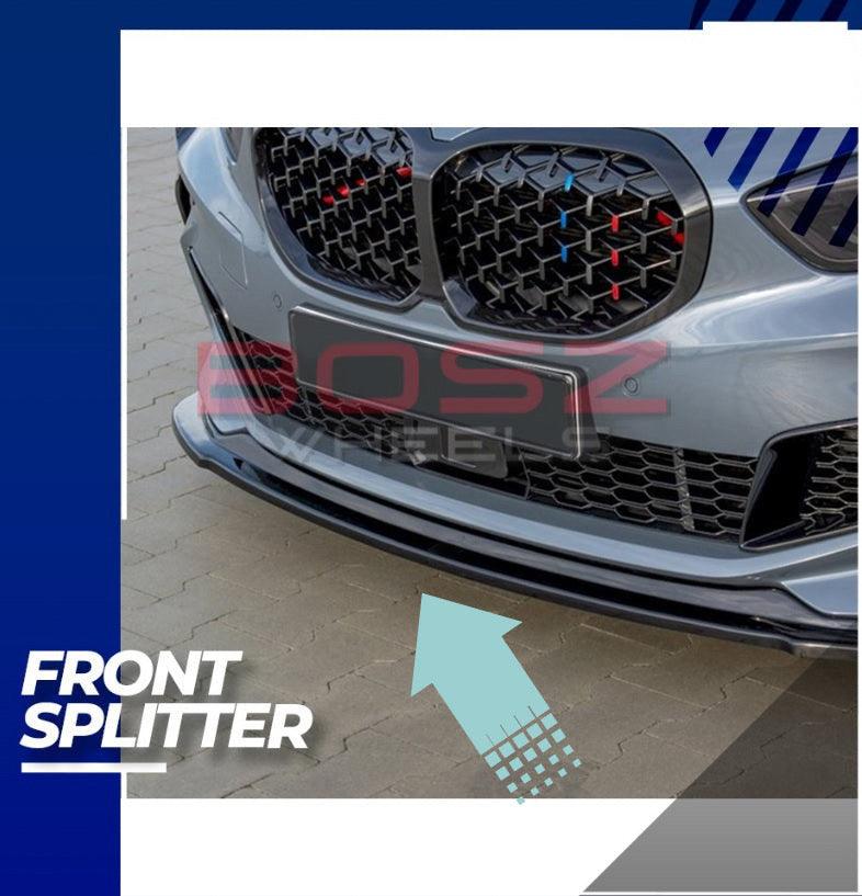 BOSZ - FRONT SPLITTER V.1 BMW 1 SERIE F40 M-Pack / M135i 2019+