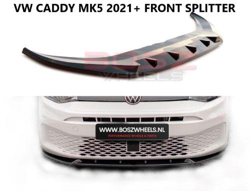 voorspoiler front splitter voor caddy mk5
