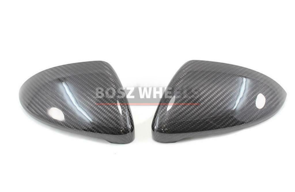 Volkswagen Golf 7 / Golf 7.5 2013-2020 Spiegelkappen – Zwart / Carbon / Mat chrome